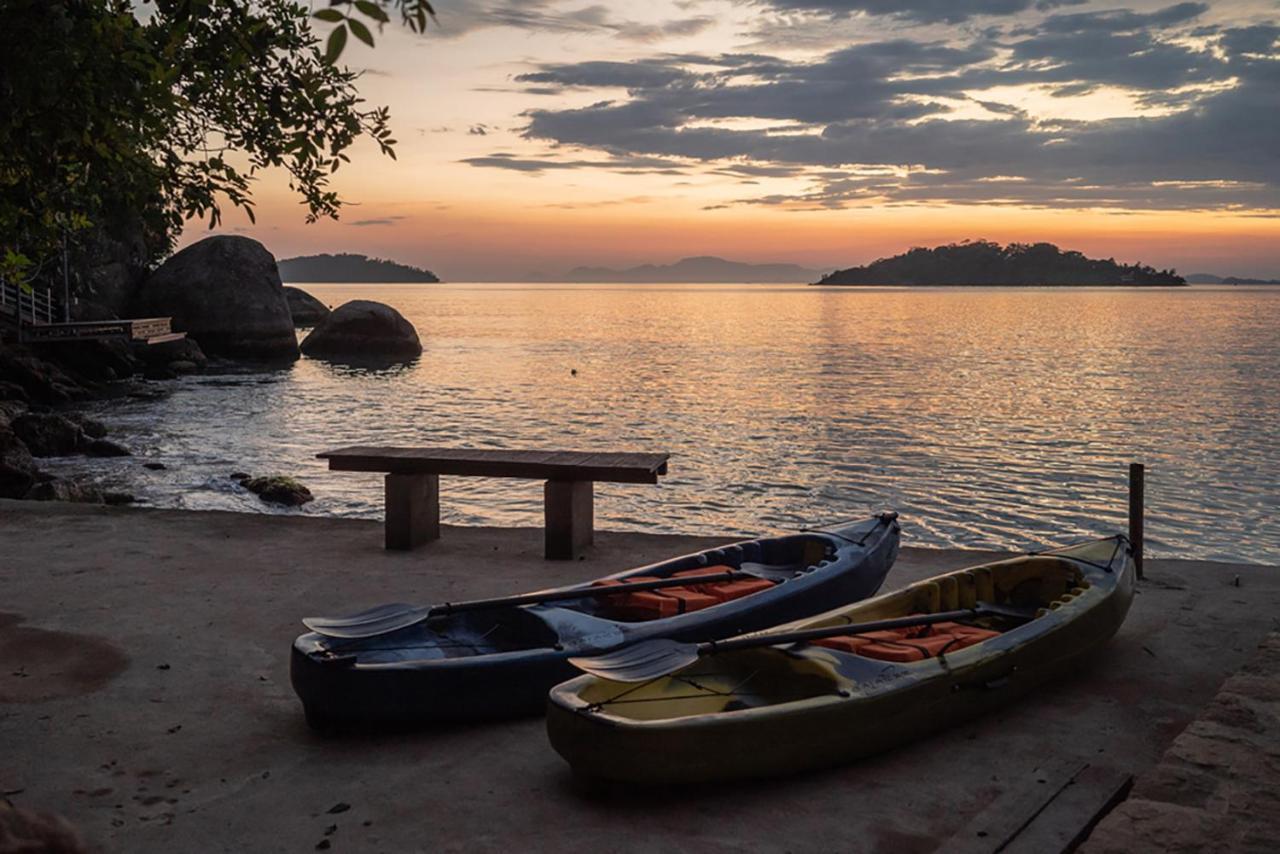 파라티 Refugio Na Frente Do Mar Em Ilha De Araujo 빌라 외부 사진